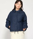 (W)デニム パファージャケット