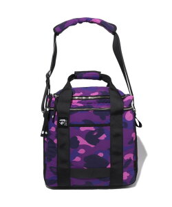 A BATHING APE COLOR CAMO RECORDS BAG �A �x�C�V���O �G�C�v �o�b�O �V�����_�[�o�b�O �l�C�r�[ �p�[�v�� ���b�h�y���������z