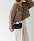 【弱撥水加工】<rou.>ラップハンドルミニショルダーバッグ(CE-1771)