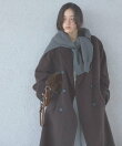 尾州ウールロングテーラードコート