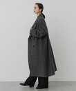 尾州ウールロングテーラードコート