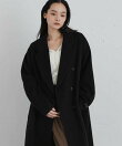 尾州ウールロングテーラードコート