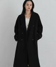 尾州ウールロングテーラードコート