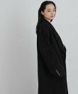 尾州ウールロングテーラードコート