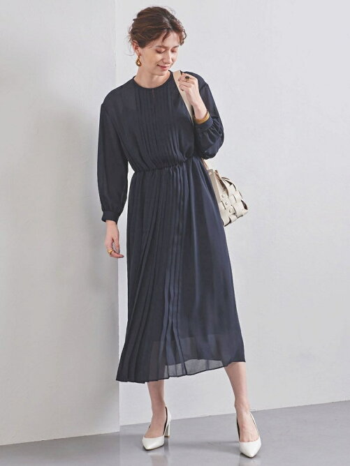 United Arrows Ubcs シフォン フロントプリーツ ワンピース Rakuten Fashion 楽天ファッション 旧楽天ブランドアベニュー Br5331