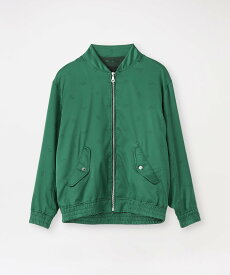 【SALE／30%OFF】LOVELESS スランテッドLジャガード MA-1 ラブレス ジャケット・アウター ブルゾン・ジャンパー グリーン グレー ブラック【送料無料】