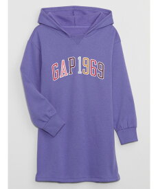 【SALE／63%OFF】GAP (K)Gapロゴ パーカーワンピース (キッズ) ギャップ トップス パーカー・フーディー パープル