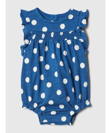 【SALE／35%OFF】GAP (K)POLKA DOT BUBBLE ギャップ マタニティウェア・ベビー用品 ロンパース・カバーオール ブルー