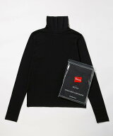 【SALE／50%OFF】ADAM ET ROPE' FEMME WOMEN【Hanes for BIOTOP】 オーガニックコットン タートルネック…