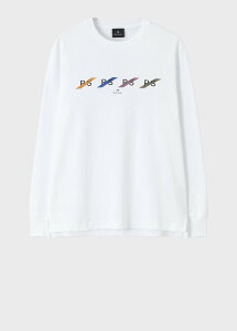 �ySALE�^20%OFF�zPS Paul Smith PS�X���b�V�����S ����T�V���c �|�[���E�X�~�X �g�b�v�X �J�b�g�\�[�ET�V���c �z���C�g �u���b�N�y���������z