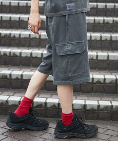 FFEIN 【FFEIN(フェイン)】フェードカーゴショーツ / ショーツ ハーフパンツ ピグメント加工 セットアップ 刺繍 ナバル パンツ その他のパンツ ブラック ネイビー ブラウン【送料無料】