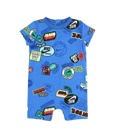 【SALE／10%OFF】NIKE ベビー(60-70cm) ロンパース NIKE(ナイキ) NKB B NSW AOP TEE ROMPER ルーキーキッズ マタニティウェア・ベビー用品 ロンパース・カバーオール ブルー ホワイト