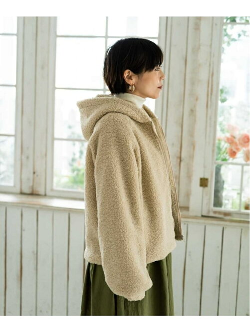 Riziere Riziere W リンクコーデ もこもこフードボアパーカー Rakuten Fashion 楽天ファッション 旧楽天ブランドアベニュー Bf6332