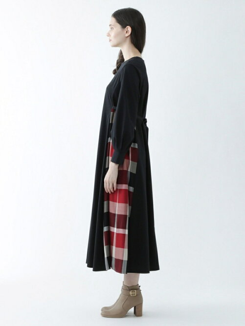 Blue Label Black Label Crestbridge プリムシルケットポンチクレストブリッジチェックコンビワンピース Rakuten Fashion 楽天ファッション 旧楽天ブランドアベニュー Dt2332