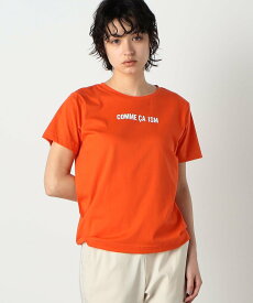 COMME CA ISM コムサイズムTシャツ コムサイズム トップス カットソー・Tシャツ ホワイト ブラック オレンジ グリーン