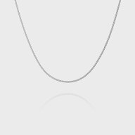 4℃ HOMME+ シルバー チェーン ネックレス＜47cm＞ ヨンドシー アクセサリー・腕時計 ネックレス シルバ…
