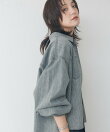 【RIMH】スリーブディテールデニムシャツ