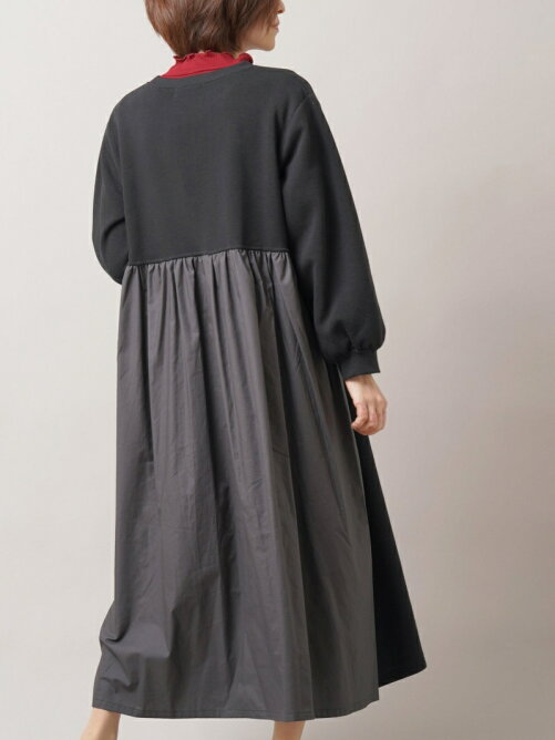 Rps Rps W 裏シャギーback布帛切替aラインワンピース Rakuten Fashion 楽天ファッション 旧楽天 ブランドアベニュー Cb4333