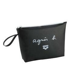 agnes b. FEMME 【ユニセックス】KG17 ARENA agnes b. x arena ウォータープルーフバッグ アニエスベー 財布・ポーチ・ケース ポーチ ブラック