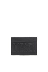 DIESEL メンズ カードケース DSL 3D EASY CARD HOLDER ディーゼル 財布・ポーチ・ケース 名刺入れ・カードケース ブラック【送料無料】
