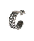 H.O.V/DOUBLE CHAIN HOOP PIERCE/ダブルチェーン フープ ピアス