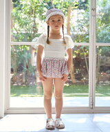 【SALE／50%OFF】petit main 【SWIM】パフスリーブワンピース水着 ナルミヤオンライン 水着・スイムグッ…