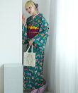 ニコアンティーク 着物 単品 レディース 単衣|トラミックス