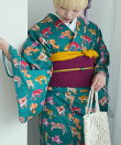 ニコアンティーク 着物 単品 レディース 単衣|トラミックス