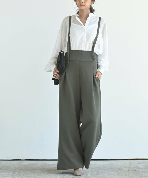 Rps W ガルゼサス付きワイドパンツ Rakuten Fashion 楽天ファッション 旧楽天ブランドアベニュー Bk9334