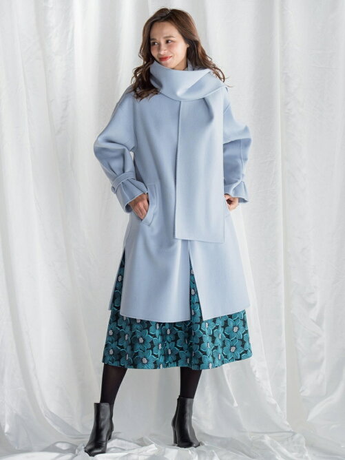 Viaggio Blu ストールライクノーカラーコート Rakuten Fashion 楽天ファッション 旧楽天ブランドアベニュー Bt3334