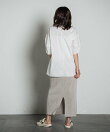 ボリュームスリーブチュニック≪洗濯機で洗える≫