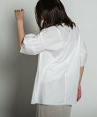 ボリュームスリーブチュニック≪洗濯機で洗える≫