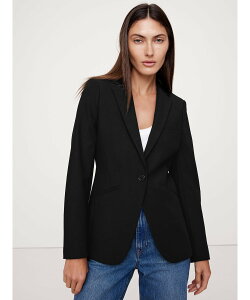 BANANA REPUBLIC (W)�X���� ���t�@�C���h �u���U�[ �o�i�i�E���p�u���b�N �W���P�b�g�E�A�E�^�[ �e�[���[�h�W���P�b�g�E�u���U�[ �z���C�g �u���b�N �l�C�r�[�y���������z