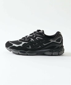EDIFICE ASICS(アシックス) GEL-NYC 1201A789 エディフィス シューズ・靴 スニーカー ブラック ベージュ【送料無料】