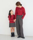 【KIDS/キッズ】【BEVERLY HILLS POLO CLUB別注】ケーブルニットカーディガン
