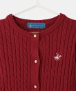 【KIDS/キッズ】【BEVERLY HILLS POLO CLUB別注】ケーブルニットカーディガン