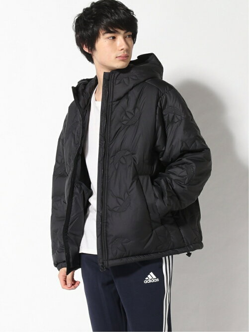 Adidas トレフォイル リピート パファー ジャケット Trefoil Rpt Puff アディダスオリジナルス Rakuten Fashion 楽天ファッション 旧楽天ブランドアベニュー Bw6335