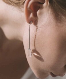 IRIS47 IRIS 47/crystal pierce フォブ アクセサリー・腕時計 ピアス シルバー【送料無料】