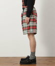 MANASTASH/マナスタッシュ/WASHED PLAID SHORT