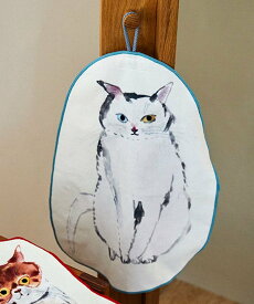 【SALE／30%OFF】studio CLIP シルエットハンドタオル[うちの猫博] スタディオクリップ インテリア・生活雑貨 タオル