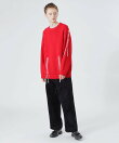 【UNISEX】ポイントスレッドクルーネック