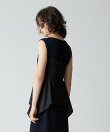 ウールデニムイレヘムビスチェ