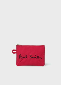 Paul Smith Paul Smith Logo ポップカラー ポーチ ポール・スミス ファッション雑貨 その他のファッション雑貨 ホワイト イエロー パープル レッド