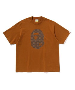 A BATHING APE COLLEGE MONOGRAM APE HEAD RELAXED FIT TEE A xCVO GCv gbvX Jbg\[ETVc zCg x[W ubNyz