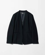 【SALE／50%OFF】a day in the life ダブルクロス Vネックジャケット -セットアップ対応・ウォッシャブル…