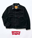 417 EDIFICE 《追加》 Levi's(リーバイス) 別注 2nd Type トラッカー ジャケット フォーワンセブン エディフィス ジャケット・アウター デニムジャケット ブラック【送料無料】