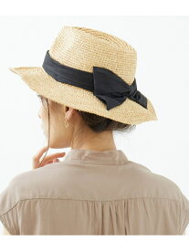 【SALE／45%OFF】ROPE' PICNIC PASSAGE バックツイストリボンハット ロペピクニック 帽子 ハット ベージュ ブラウン