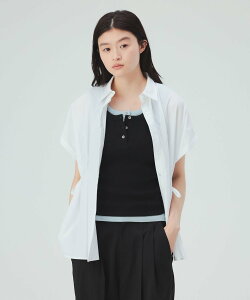 BEAMS HEART WOMEN �^�b�N �v���[�c �h���X�g �V���c �r�[���X �n�[�g �g�b�v�X �V���c�E�u���E�X �u���b�N �z���C�g�y���������z