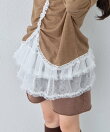 【KIDS】レイヤードチュールミニスカート/WEB限定カラーあり