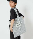 CITEN ＜CITEN＞CITEN パデッド トートバッグ シテン バッグ トートバッグ シルバー グレー ピンク ブラウン ベージュ…